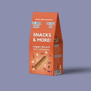 Vegan Biscuit Oat & Cinnamon